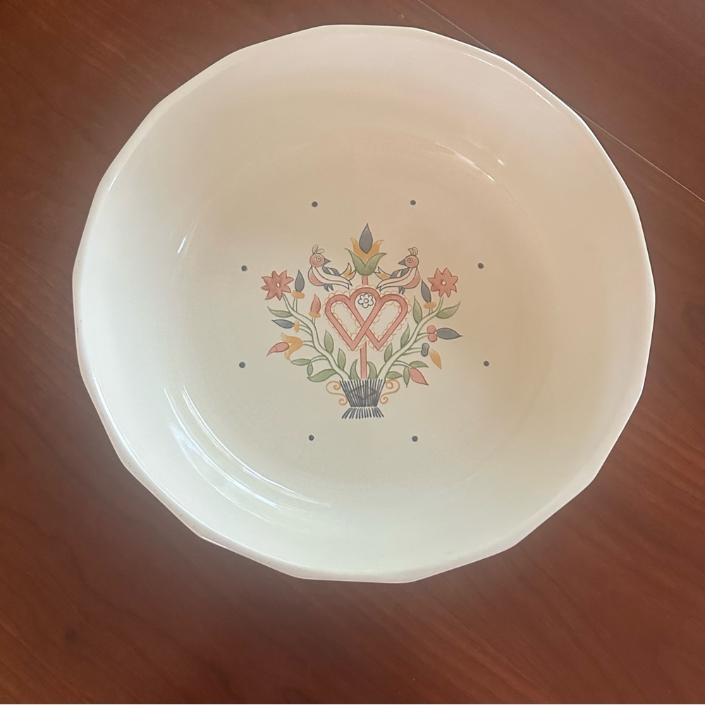 Vintage American Scenic by Raintree Vegetable Serving Bowl 9 inches